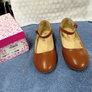 Delic 8 Brown Flats with strap (Trendy-77) 6.5
